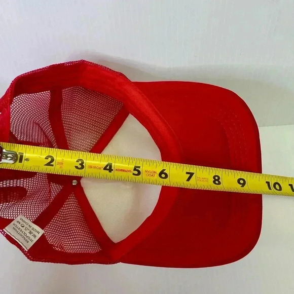 🍕”Pizza Planet” NWT Unisex Toy Story Mesh Trucker Hat-Snap Back-Red/White🌎 - Picture 7 of 9